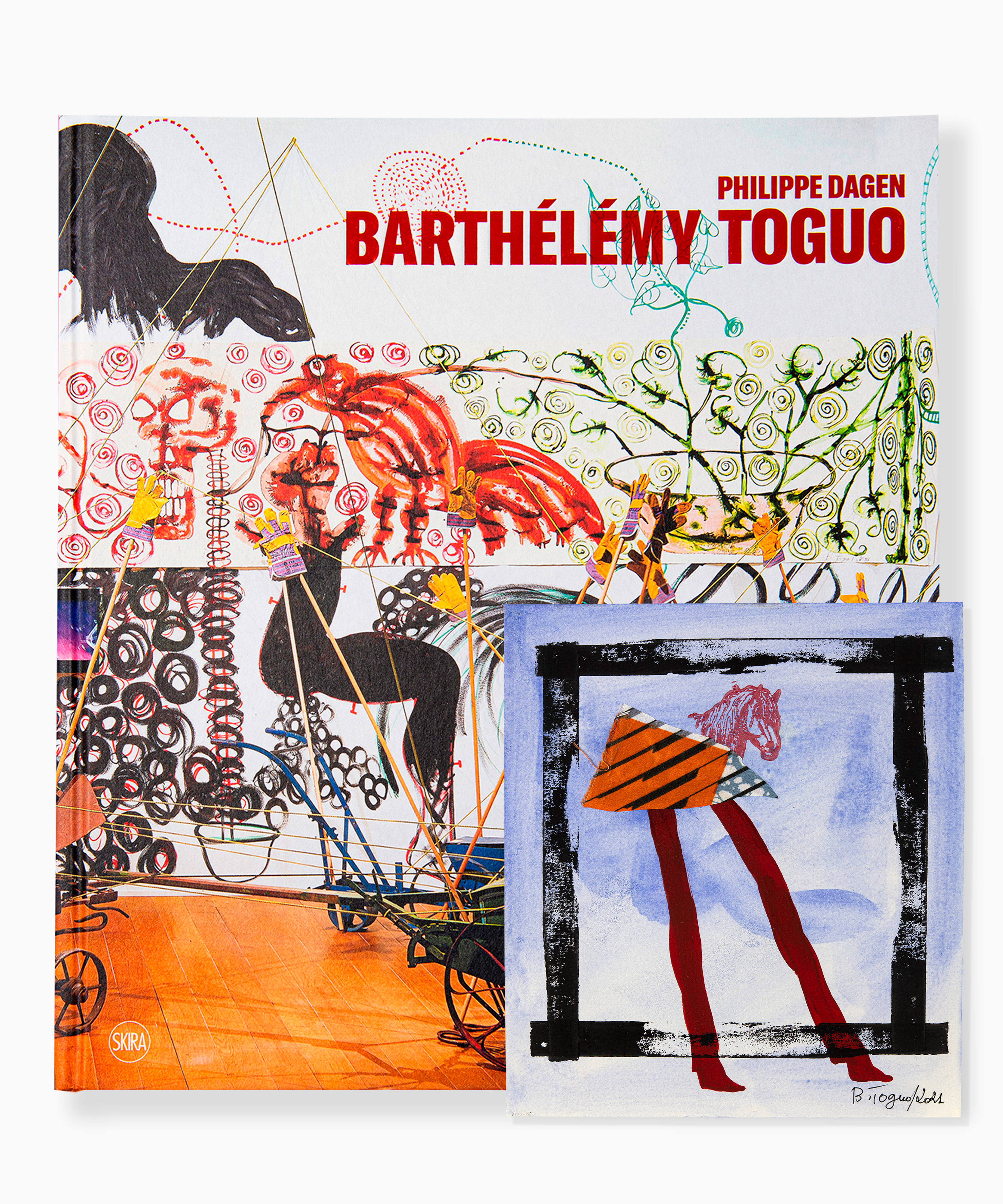 estampe Monograph (+original artwork) Barthélémy Toguo