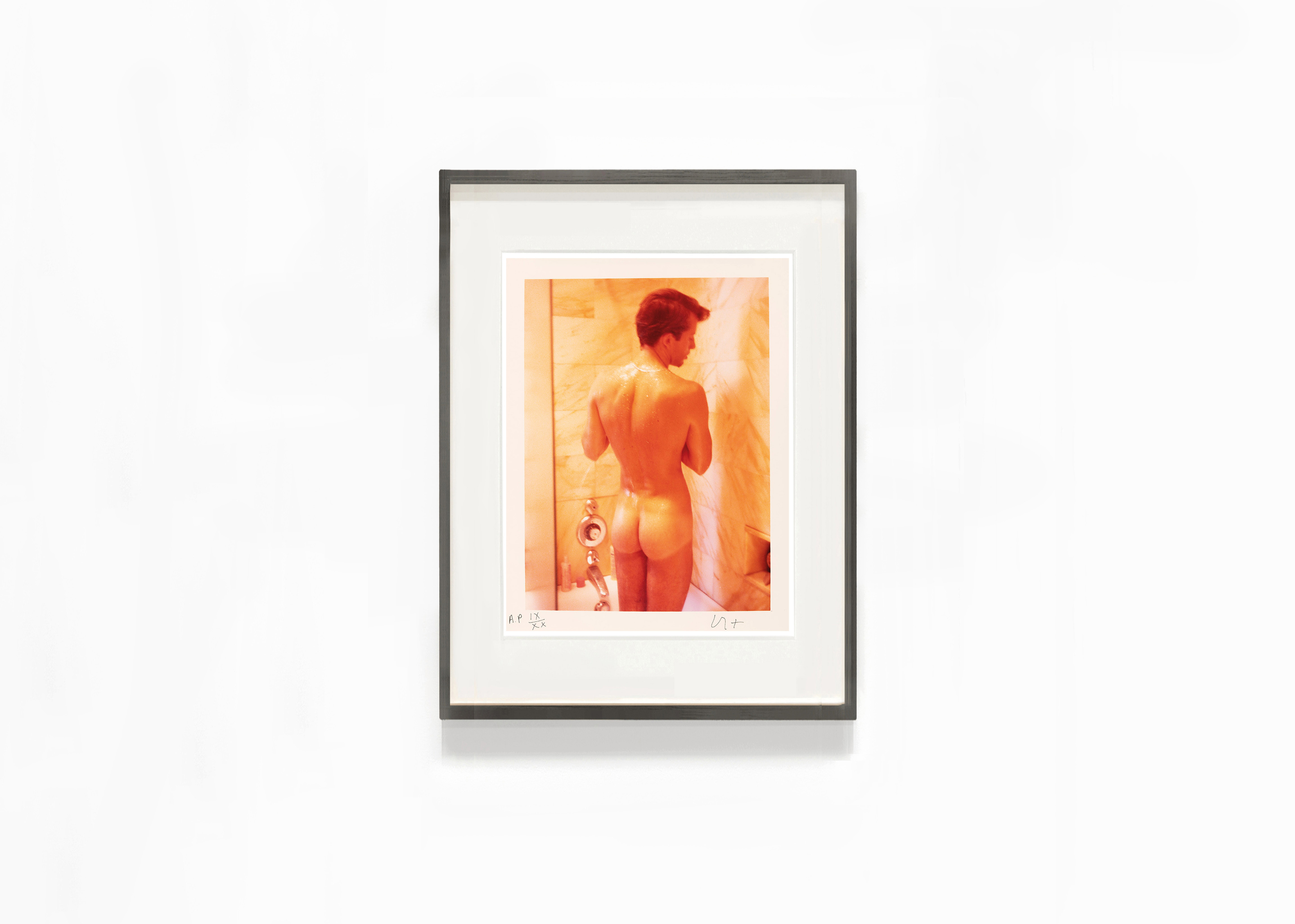 estampe Peter Showering David Hockney