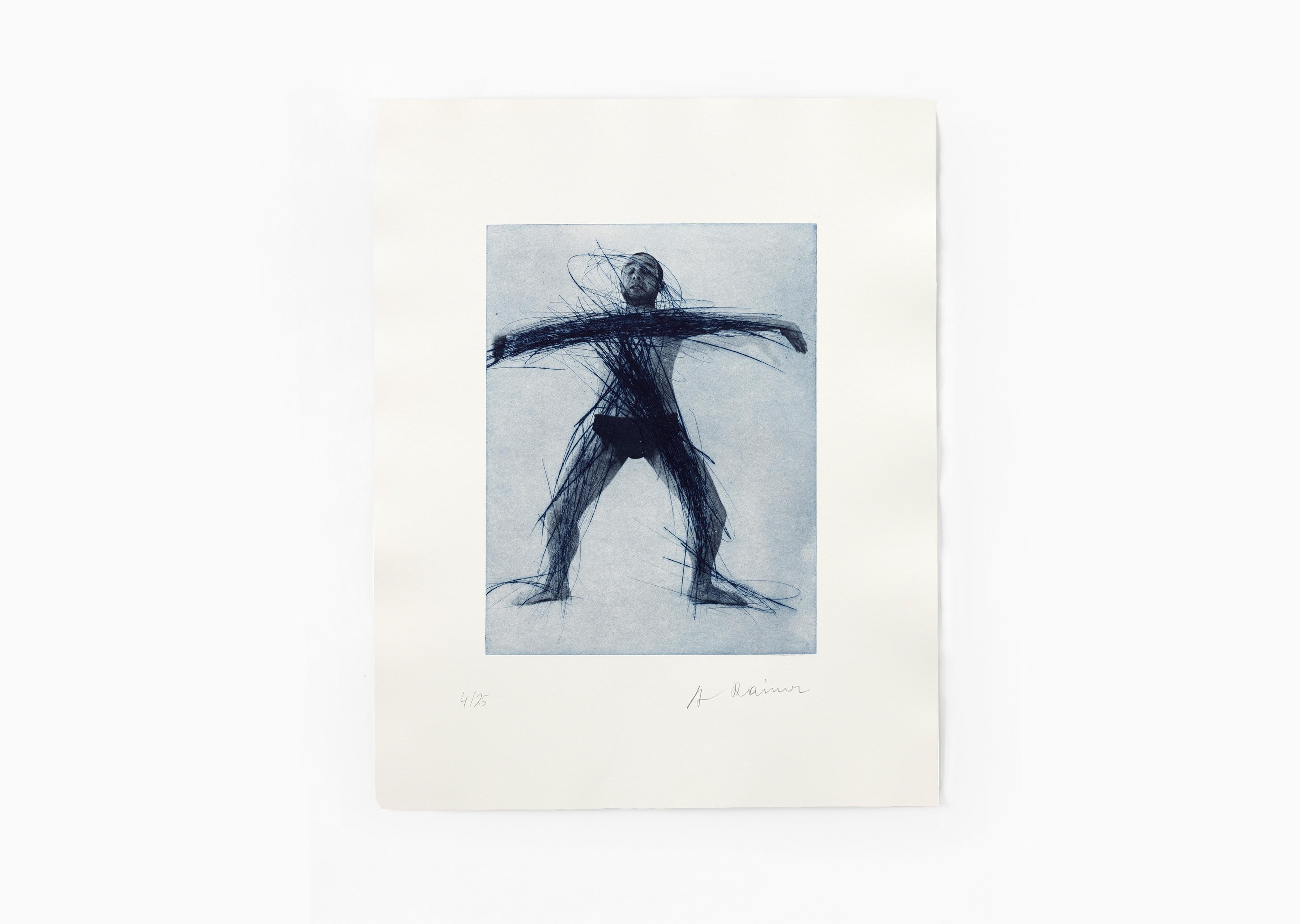 estampe Gleitflug Arnulf Rainer
