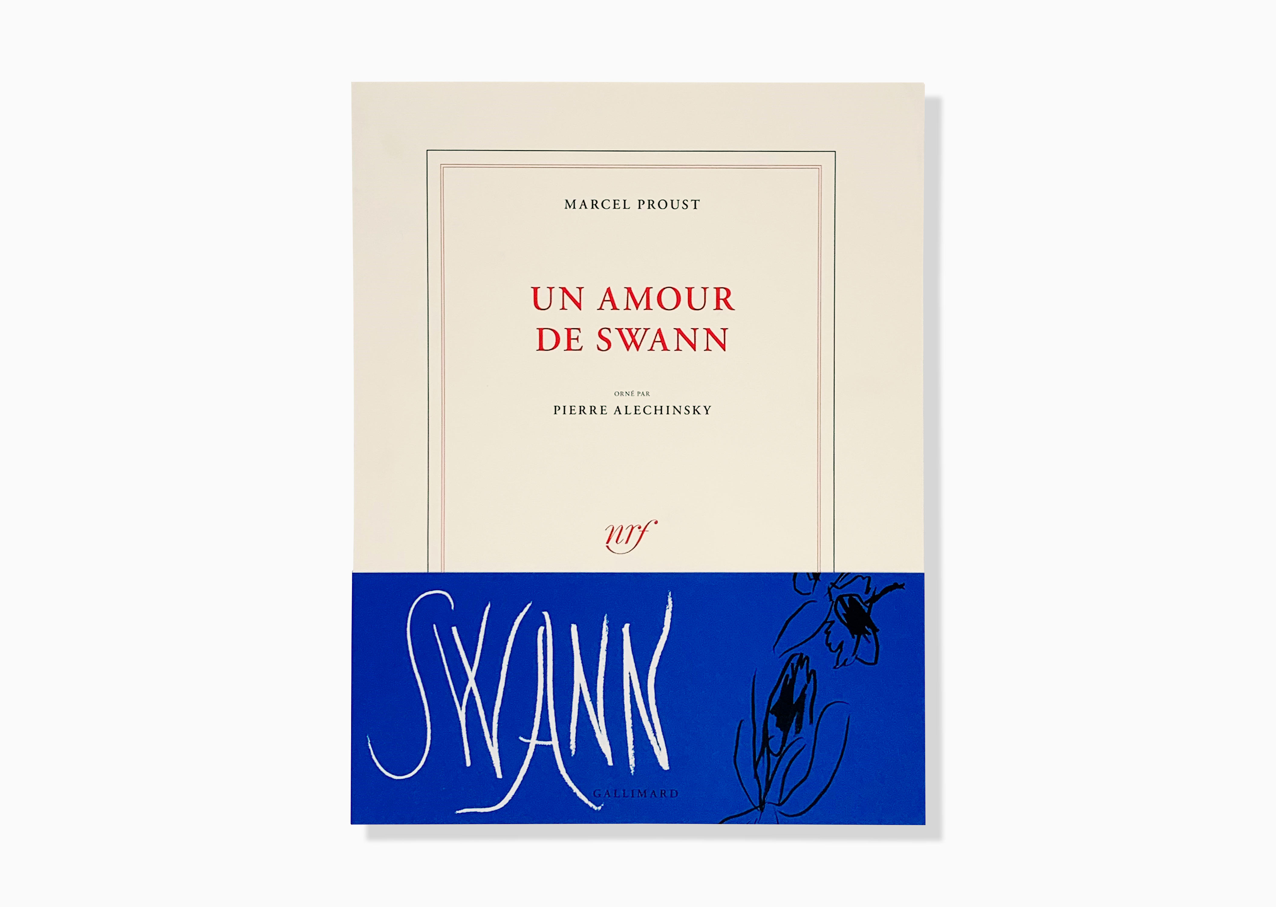 livre Un amour de Swann Pierre Alechinsky