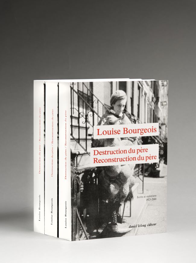 livre Destruction du père - Reconstruction du père Louise Bourgeois