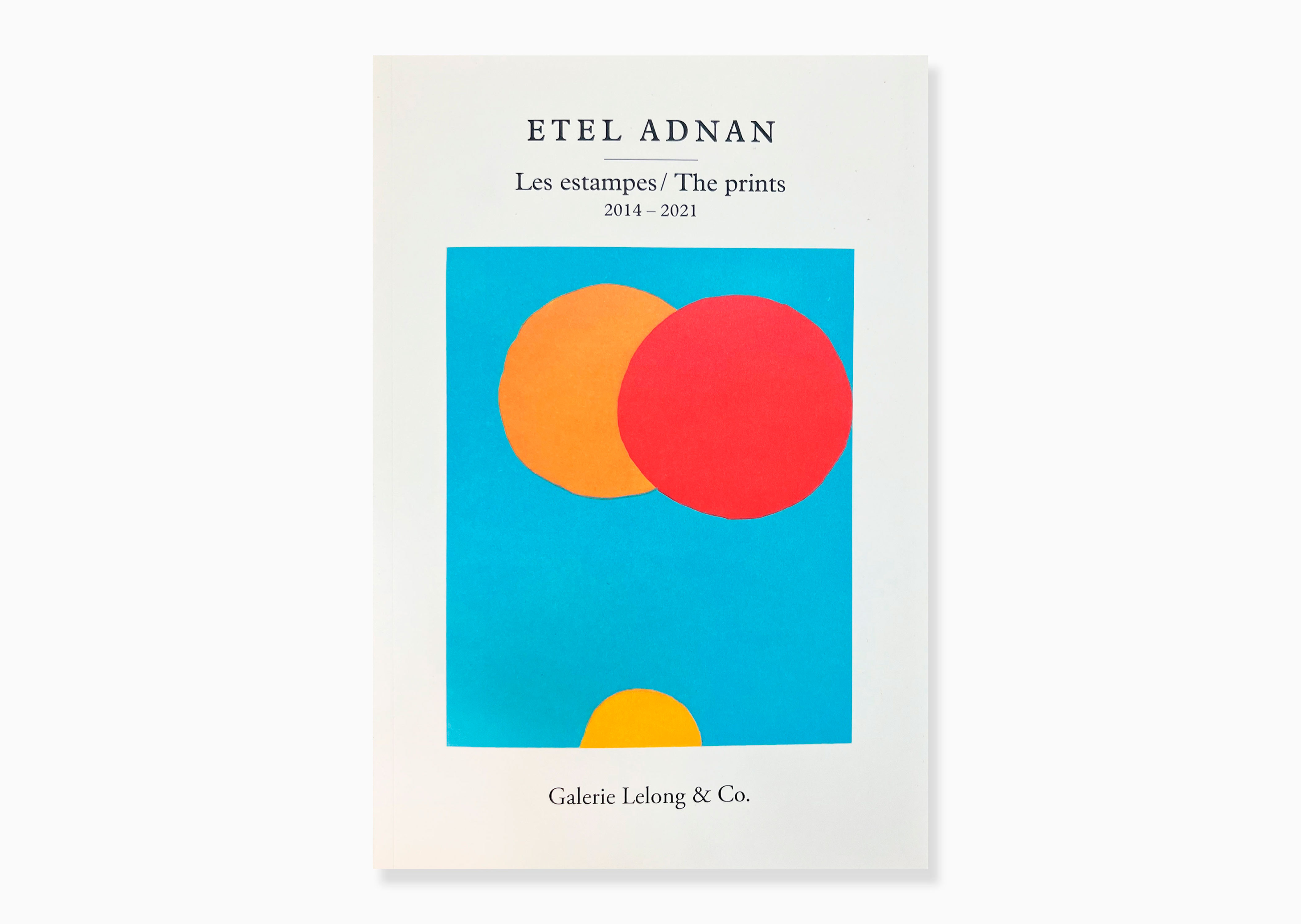 livre Etel Adnan. Les estampes / The Prints Etel Adnan