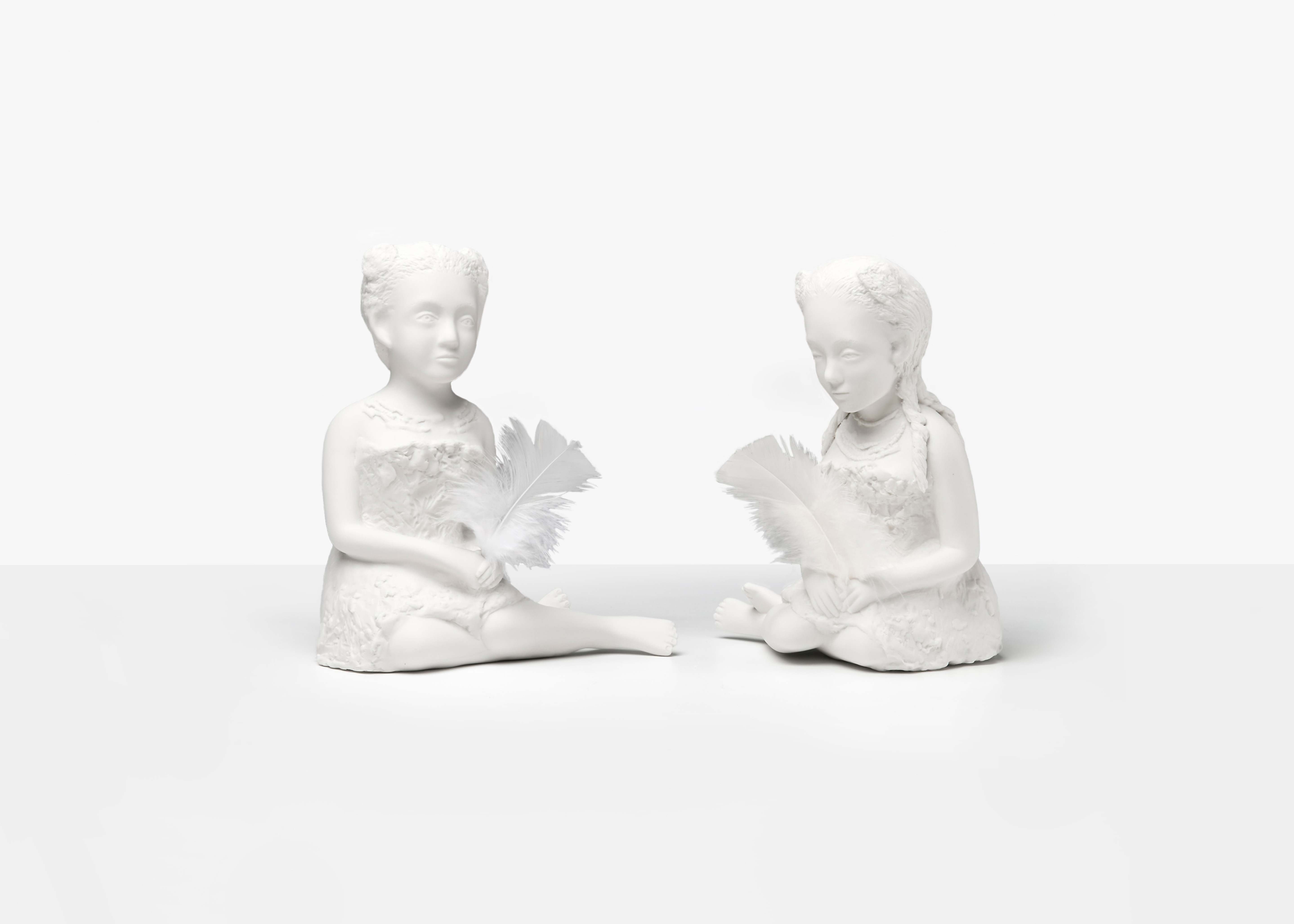 oeuvre Tahitian Girls with Feathers Kiki Smith