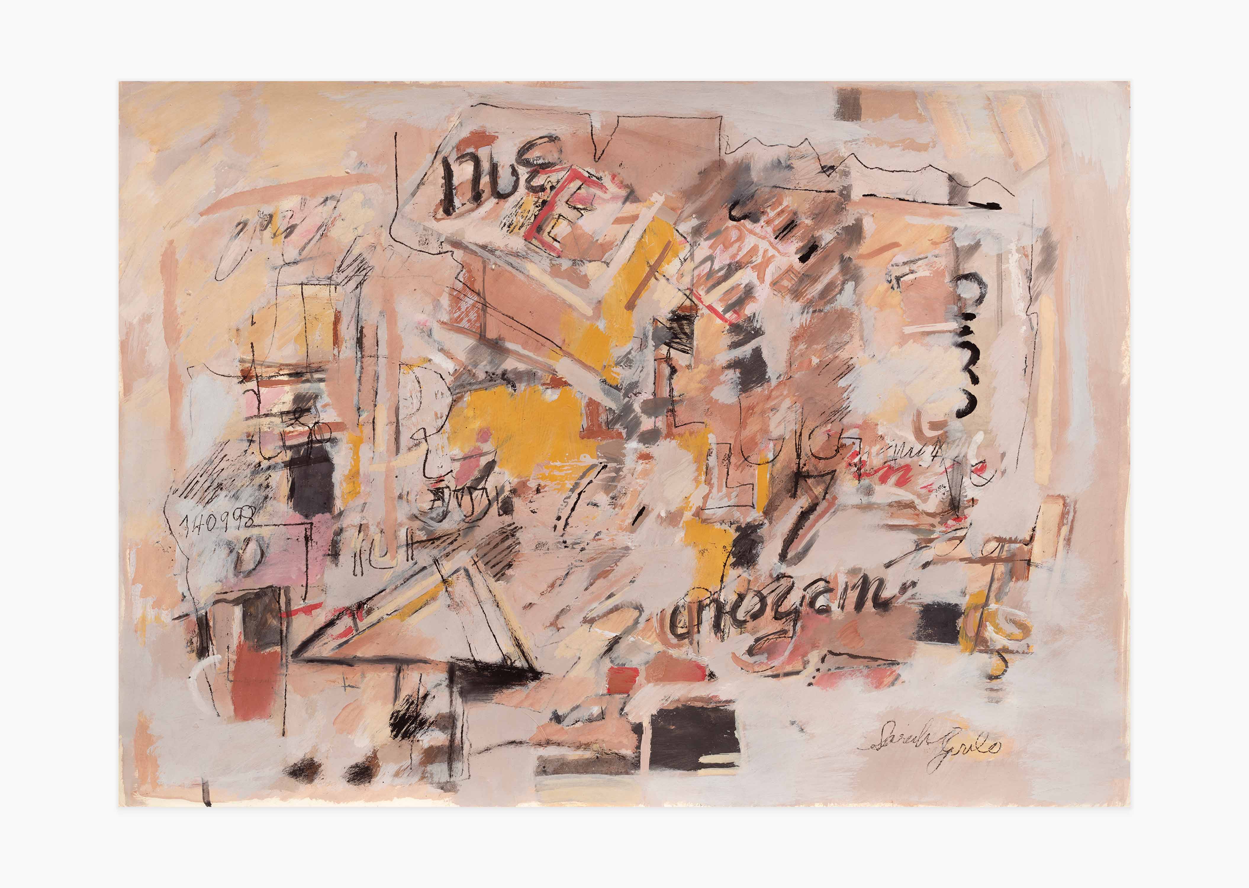 oeuvre Untitled Sarah Grilo