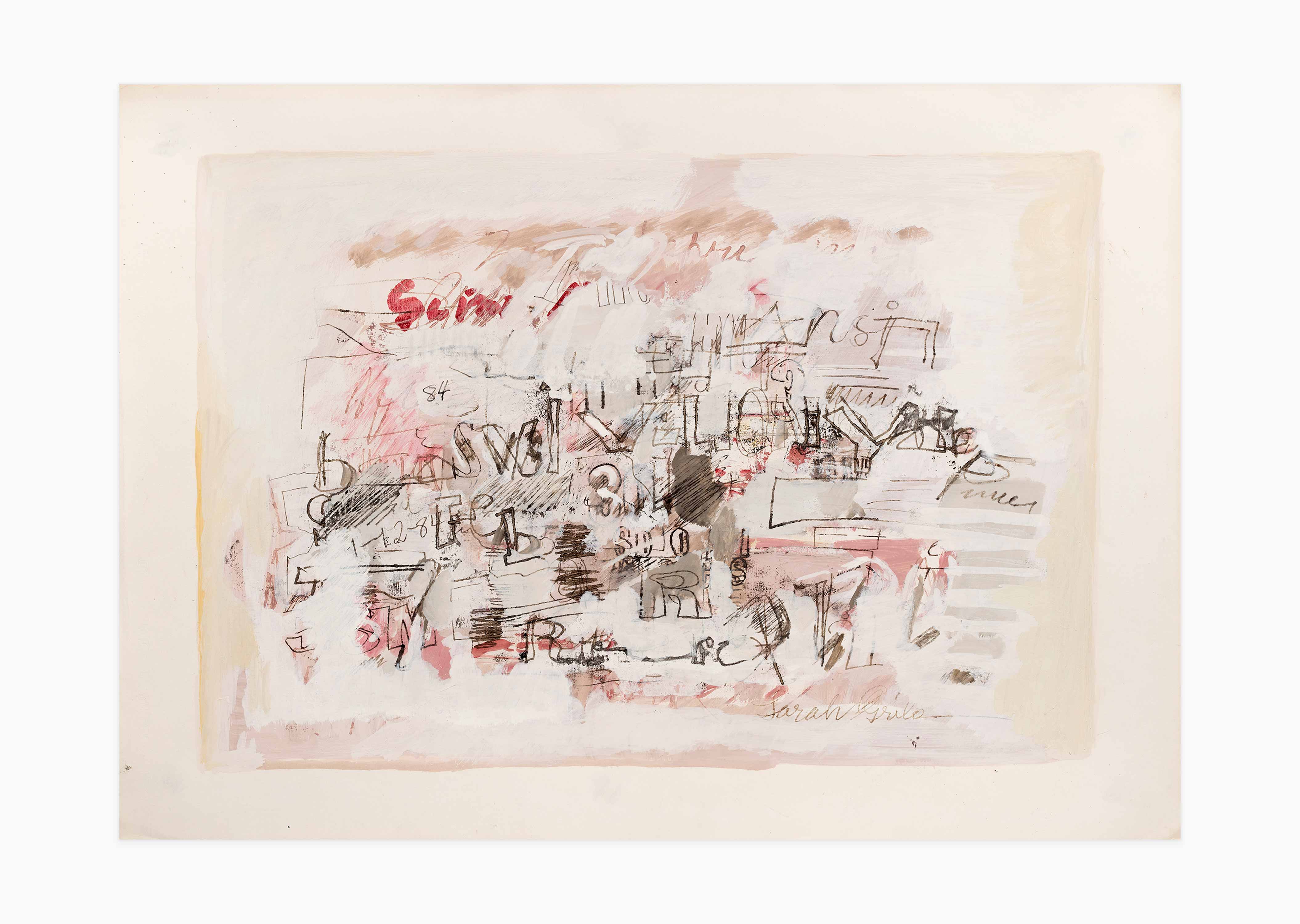 oeuvre Untitled Sarah Grilo