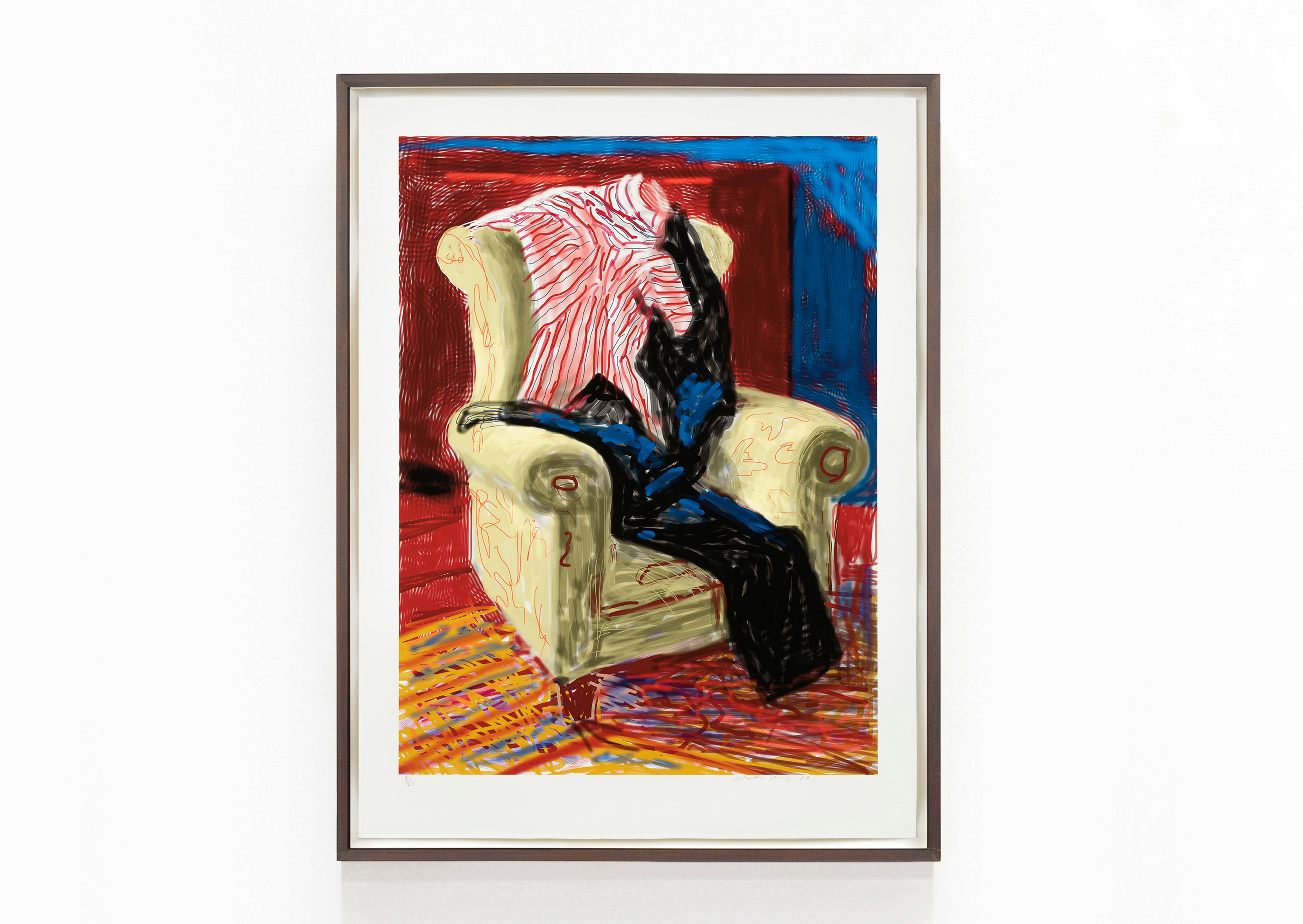 oeuvre My Shirt and Trousers David Hockney