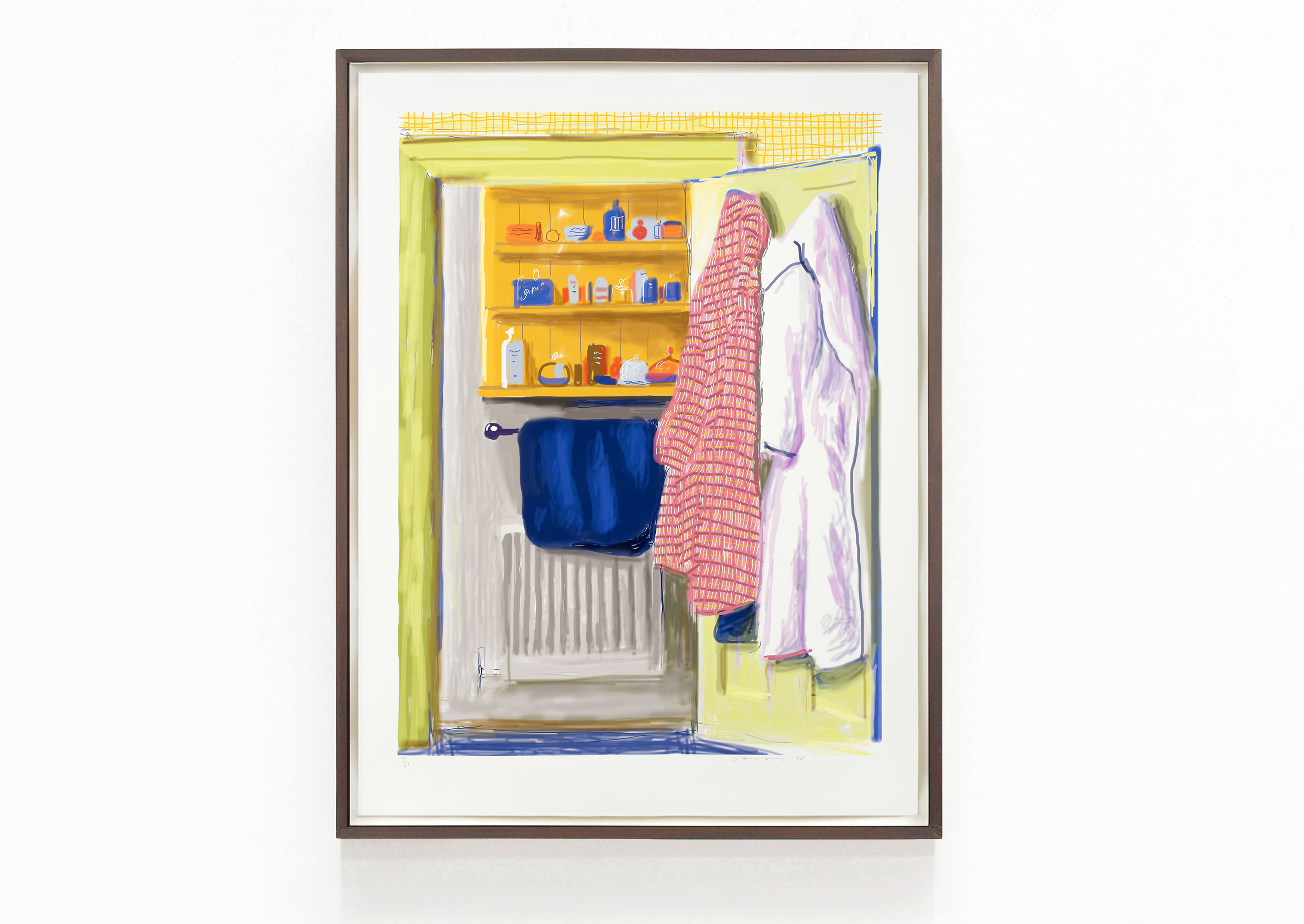 oeuvre Two Robes David Hockney