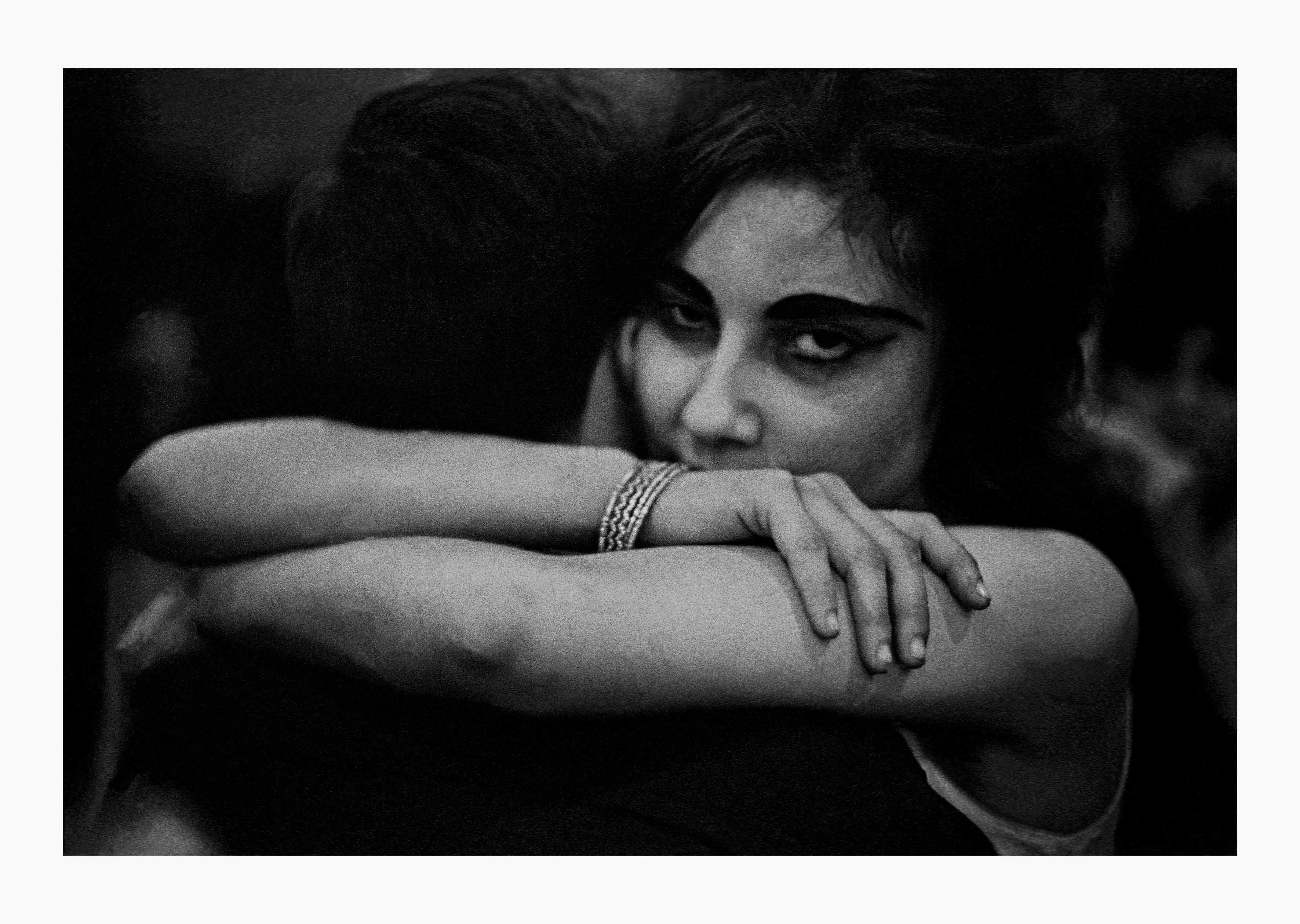 oeuvre Calcutta, India, Christmas in a night club for sailors Frank Horvat