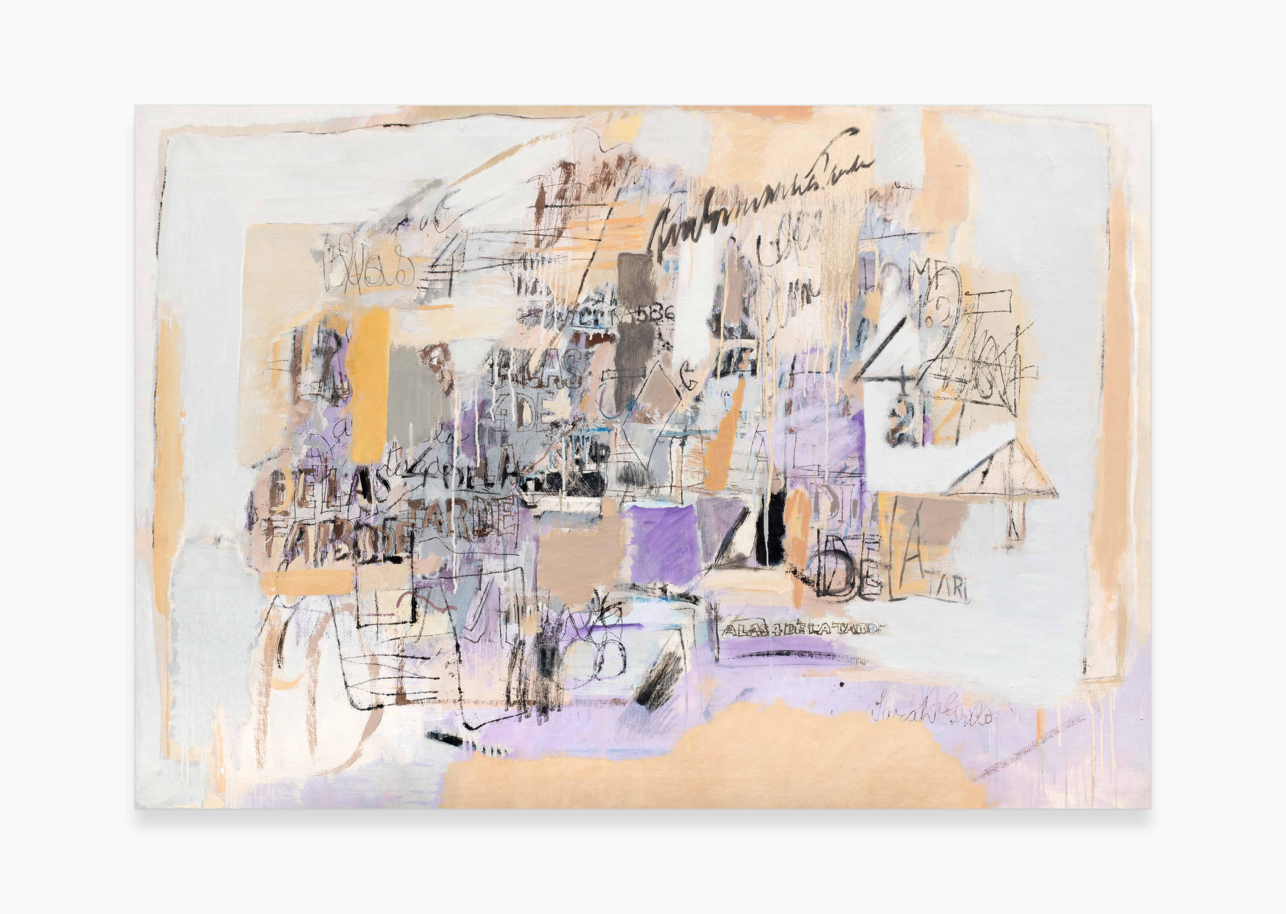 oeuvre A las 4 de la tarde Sarah Grilo