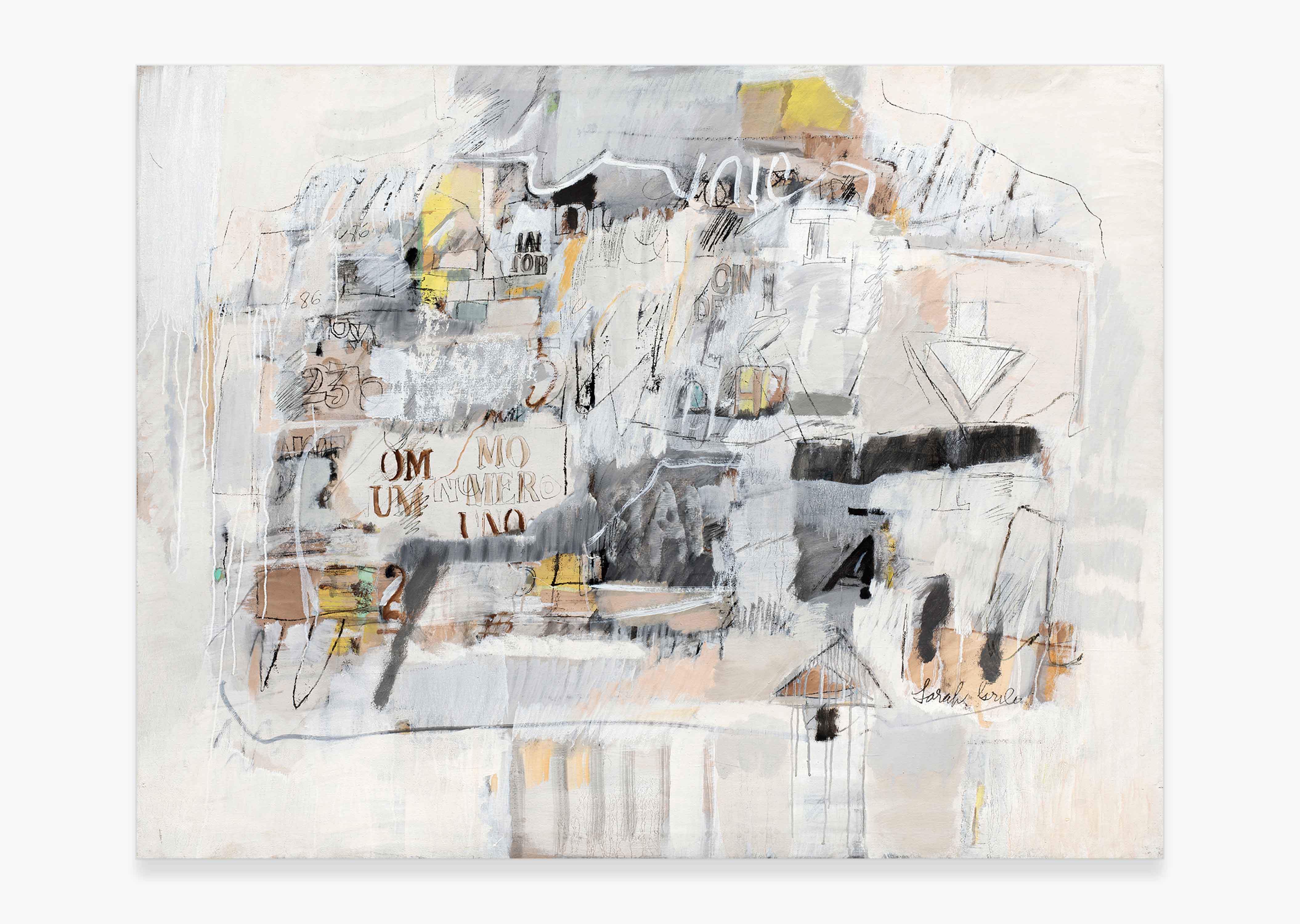 oeuvre El número uno Sarah Grilo