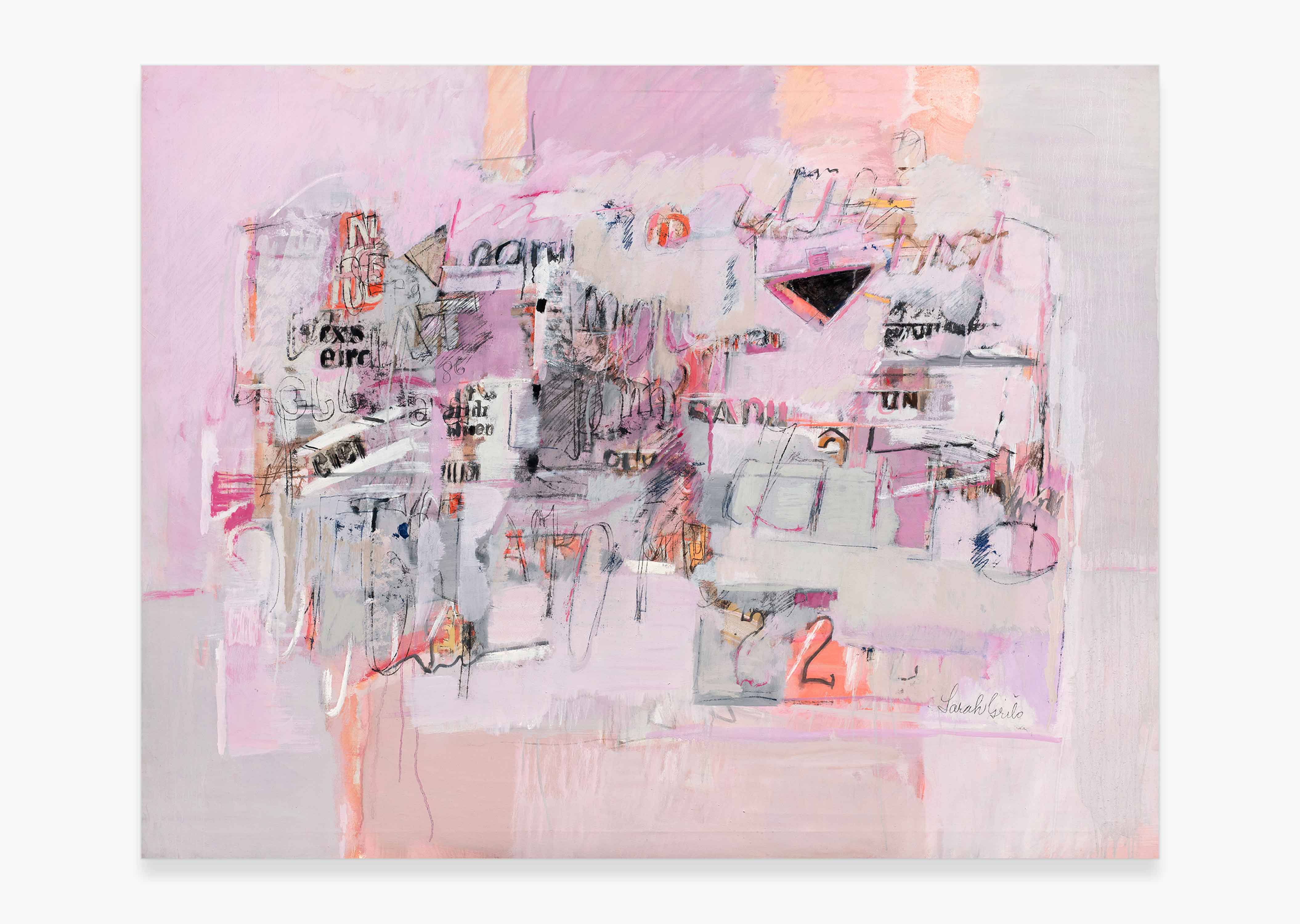 oeuvre Pintura en rosa Sarah Grilo