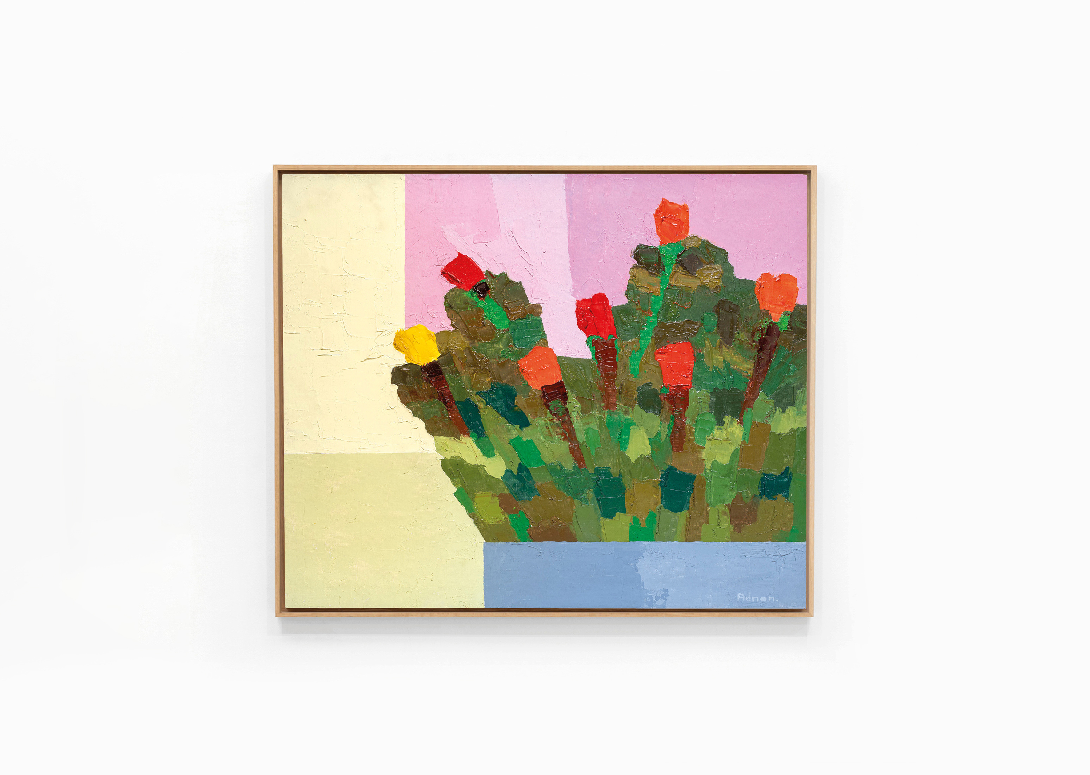 oeuvre Untitled Etel Adnan
