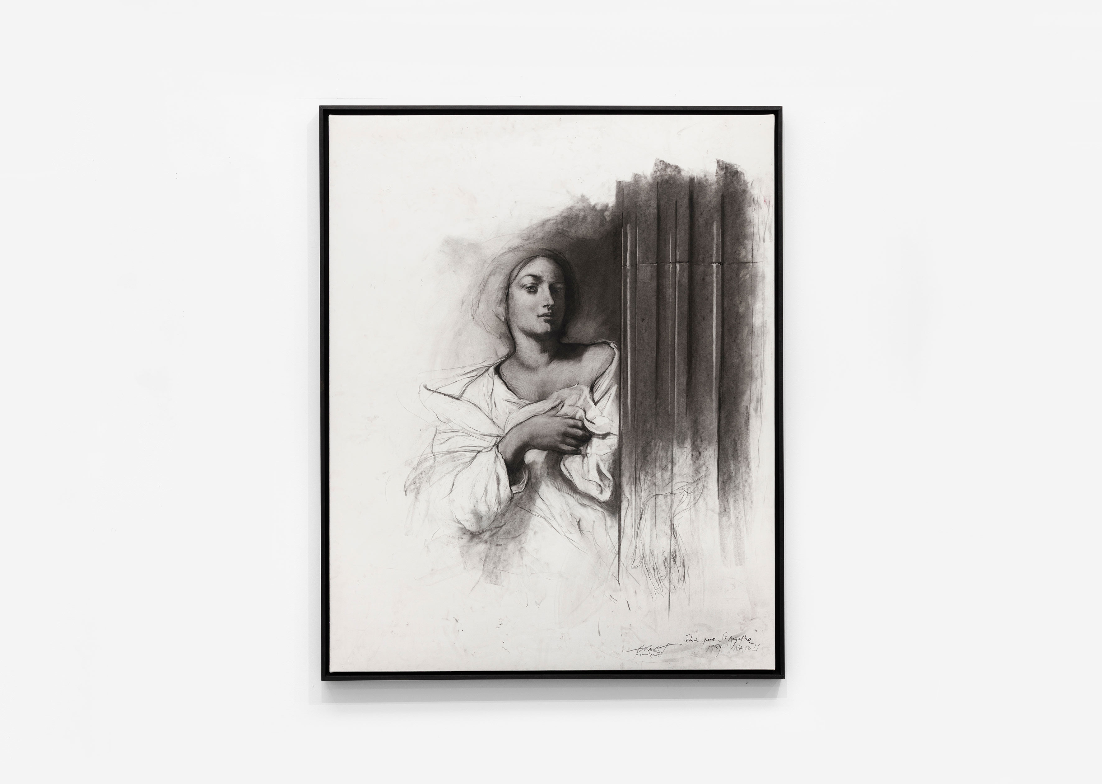 oeuvre Étude pour Sainte Agathe, Naples Ernest Pignon-Ernest