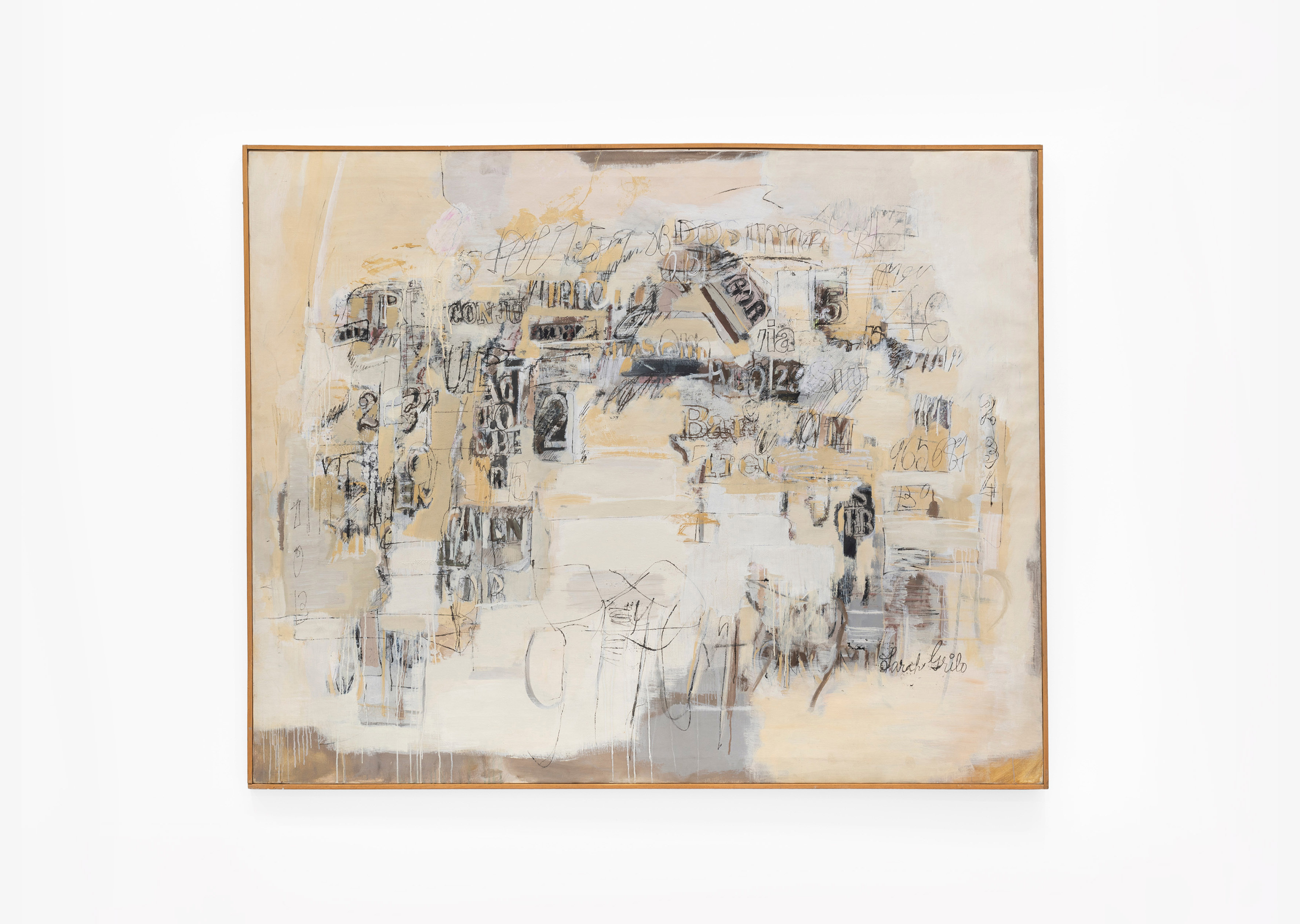 oeuvre Graffiti Sarah Grilo