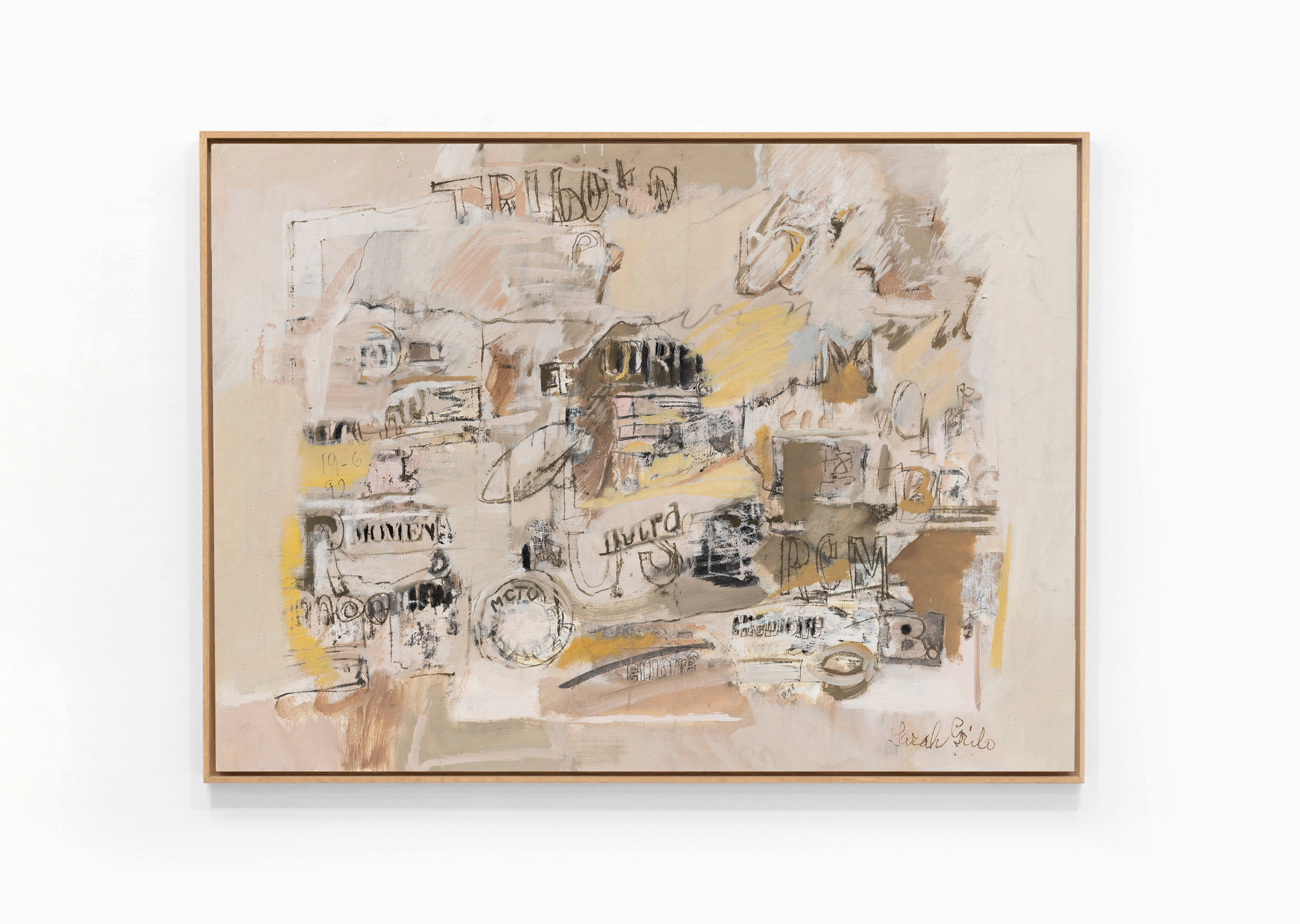 oeuvre Untitled Sarah Grilo