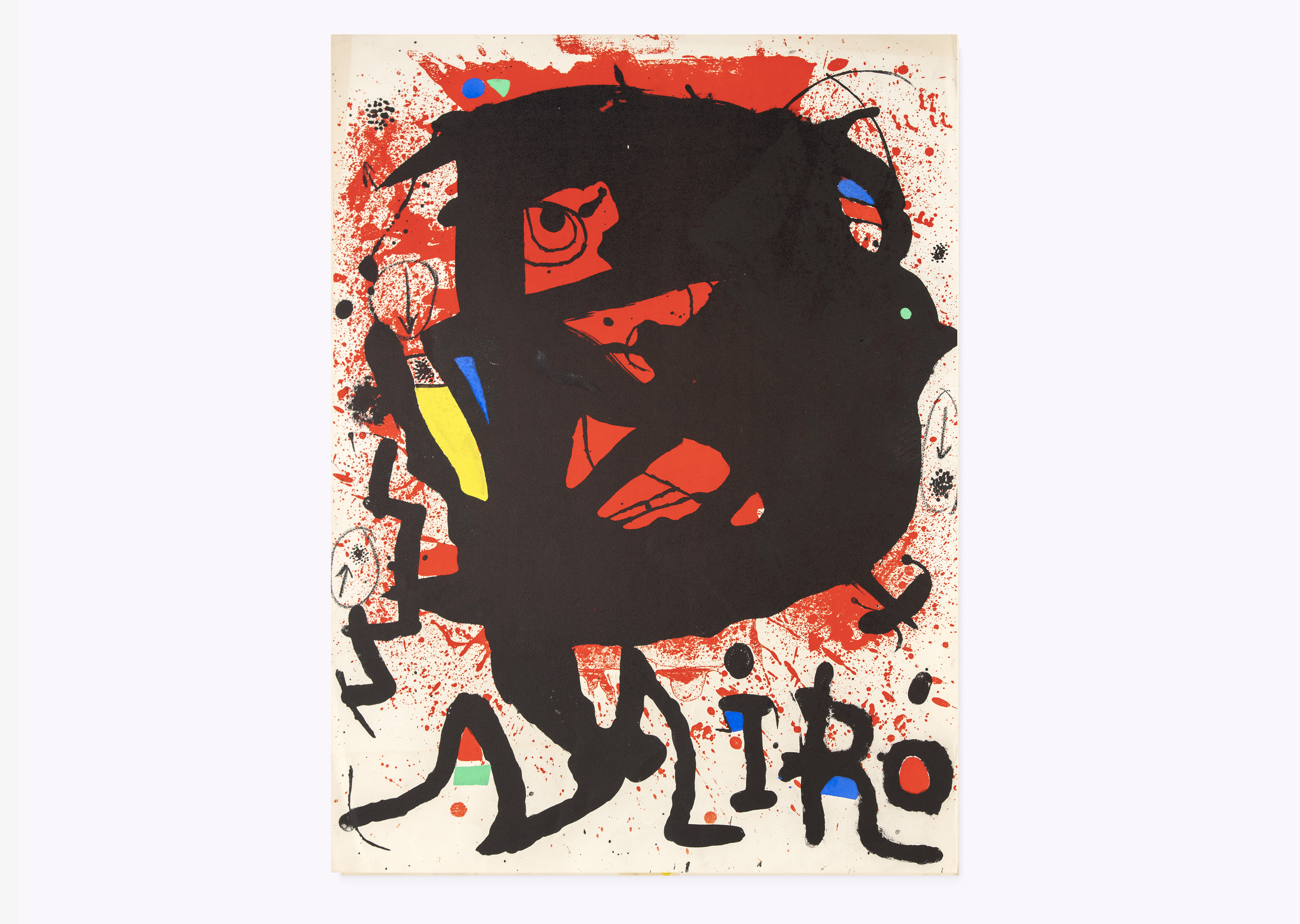 oeuvre Projet d'affiche Joan Miró